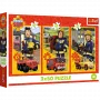 TREFL PUZZLE Puzle - 3x50 - Fireman Sam Fire Station Crew