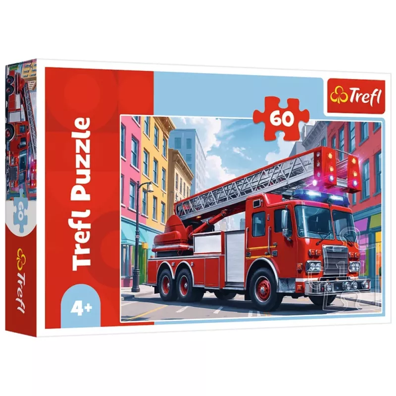 TREFL PUZZLE Puzzle 60 - Fire Truck Trefl 17405