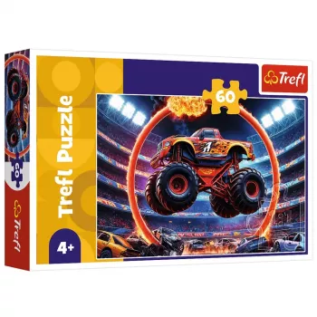 TREFL PUZZLE Puzle 60 - Monster Truck Trefl 17404