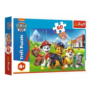 TREFL PUZZLE Puzle 60 gab. PAW Patrol Ielā Trefl 17375
