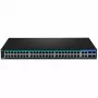 TRENDnet TPE-5240WS 48 portu Gigabit PoE+ pārvaldāmais komutators ar 4 SFP uplink portiem, 740W PoE budžetu, 104Gbps jaudu, 1U montāžai rack skapī