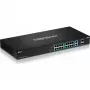 TRENDnet TPE-TG182F 18 portu Gigabit PoE+ komutators, 16 PoE+ porti, 240W budžets, 2 uplink porti, rackmount