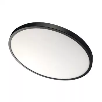 Trent 48W LED griestu lampa, 4320 lm, 4000K vēsi balta, melna