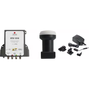 TRIAX OTX1310KIT optiskais raidītājs OTX 1310 ar platjoslas LNB TWB 40 307785