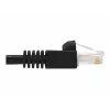 Tripp Lite N261-025-BK Cat6a 10G Snagless UTP Ethernet Cable (RJ45 M/M) - Melns, 25 pēdas