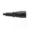 Tripp PDU barošanas vads C13 uz C14 10A 250V H05VV-F 2m (6.6ft) melns