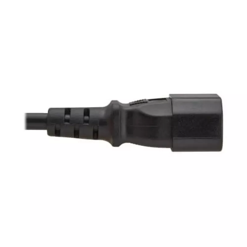 Tripp PDU barošanas vads C13 uz C14 10A 250V H05VV-F 2m (6.6ft) melns