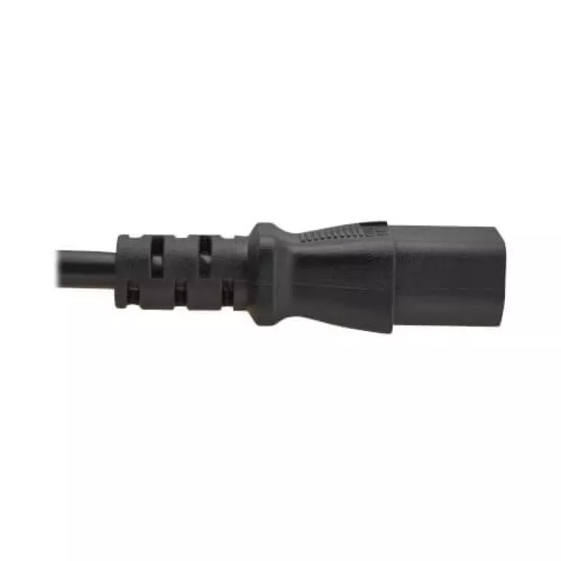 Tripp PDU barošanas vads C13 uz C14 10A 250V H05VV-F 2m (6.6ft) melns