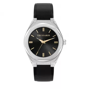 Trussardi vīriešu pulkstenis R2451156001 42mm nerūsējošais tērauds zils ciparnīca Milānas aproce