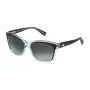 TRUSSARDI sieviešu saulesbrilles STR0775607U2 Havana Acetāts Tauriņa Rāmis Brūns Gradienta Lēcas 56mm