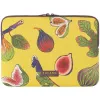 TUCANO SCHIZZO MacBook 13 collu futrālis Acid Green neoprēna ultra plāns ar pretizslīdēšanas sistēmu