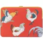TUCANO SCHIZZO MacBook Air 15 collu / portatīvo datoru 13-14 collu futrālis, Fauna Galline oranžs