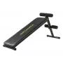 TUNTURI AB20 Adjustable Abdominal Bench | Locīts vēdera preses sols ar 4 līmeņu slīpumu, 100 kg maksimālā slodze, melns