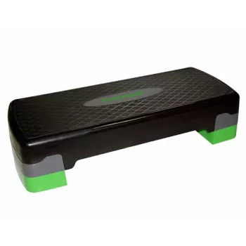 Tunturi Easy Aerobic Step (14TUSCL357) – regulējams 3 augstumu pretslīdes sols, melns/pelēks