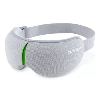 TUNTURI EM50 Acu masieris ar gaisa spiedienu, vibrāciju, siltuma terapiju, Bluetooth, 5 režīmiem, melns