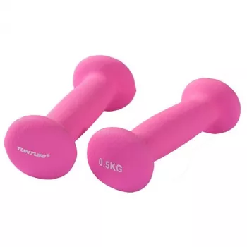 Tunturi Neoprene Hanteles 0.5 kg Rozā (Pāris)