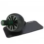 Tunturi Pro Exercise Wheel Deluxe vēdera ritenis ar ceļgalu paklājiņu