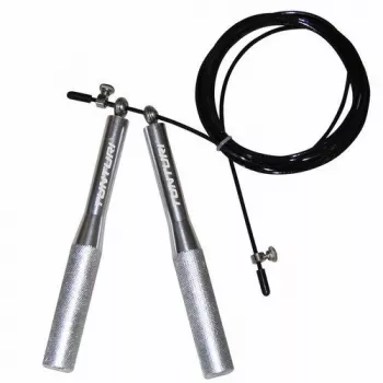 Tunturi Steel Speed Rope ar alumīnija rokturiem, 3m regulējams