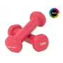 Tunturi Vinyl Dumbbells 0,5 kg, Rozā, 2 gab.