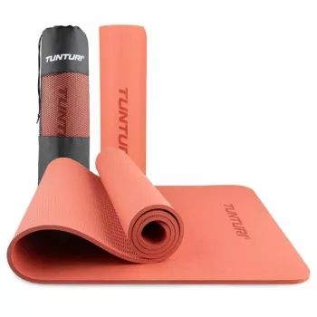 Tunturi Yogamat 8mm Neslīdošs Jogas Paklājs – Rožu Zelts