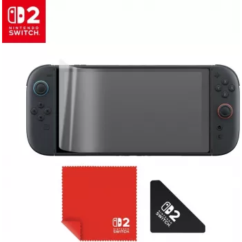 Turtle Beach ekrāna aizsargplēvju komplekts Nintendo Switch 2 – 9H rūdīts stikls, 2 gab., melns 00232938