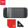 Turtle Beach ekrāna aizsargplēvju komplekts Nintendo Switch 2 – 9H rūdīts stikls, 2 gab., melns 00232938
