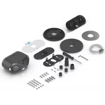 Ubiquiti UniFi G6 180 4K UHD Dual-Sensor PoE kamera (melnā)