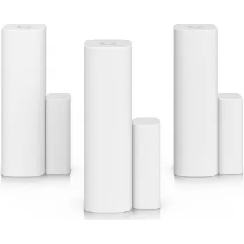 Ubiquiti UniFi SuperLink Entry Sensor (3-Pack) USL-Entry-3 – bezvadu BLE magnētiskā kontakta sensors UniFi Protect sistēmai, CR2032 baterija, iekštelpām, balts