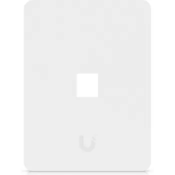 Ubiquiti Universal Keystone Wall Plate – 1 Port, Balts (UACC-WP-KEYSTONE-V-1P)