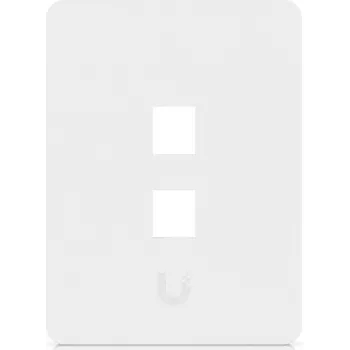 Ubiquiti universāls Keystone sienas panelis tīrs, pielāgojama apdare, 2 portu vertikāls (UACC-WP-KEYSTONE-V-2P)