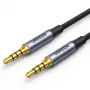 UGREEN AV183 20785 3.5mm Mini Jack Audio Kabelis 3m - Pelēks