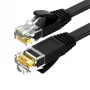 UGREEN Cat6 UTP Ethernet komutācijas kabelis RJ45, 15 m, melns