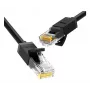 UGREEN Cat6 UTP Ethernet komutācijas kabelis RJ45, 8 m, melns