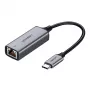 UGREEN CM199-50737 Type-C uz Gigabit Ethernet adapteris - sudraba