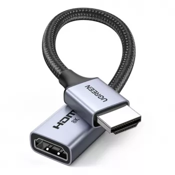 UGREEN HD165 HDMI 2.1 pagarinājuma kabelis 0,15m - Pelēks