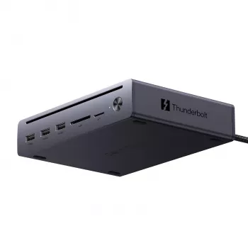 UGREEN Maxidok 10-in-1 Thunderbolt 5 Docking Station ar 8K Triple Display un 140W Power Delivery