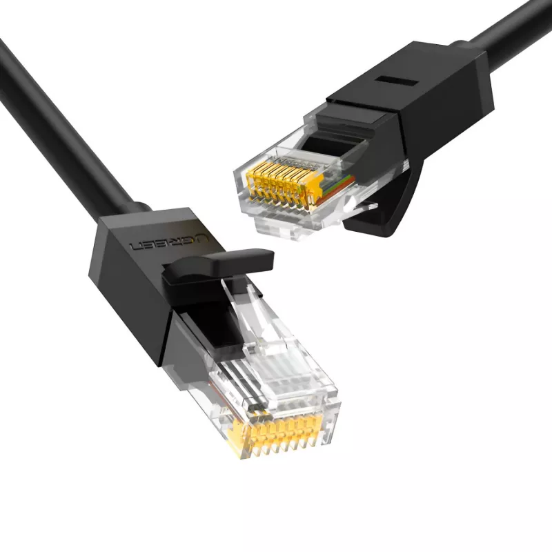 UGREEN NW102-20168 Cat6 UTP Ethernet kabelis 30m - Melns