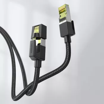 UGREEN NW150 Cat 7 Ethernet Patch Cable 3m - Melns