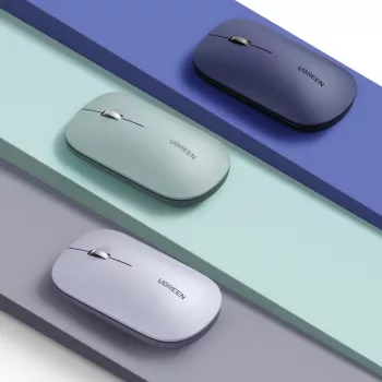 UGREEN Portable 2.4GHz bezvadu pele - pelēka