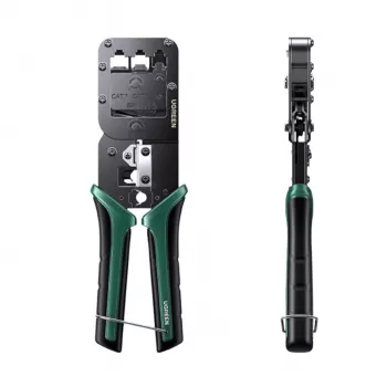 UGREEN RJ45 tīkla krimpēšanas instruments ar caurvadu tehnoloģiju RJ45 RJ12 RJ11 Cat5 Cat5e Cat6 Cat6a Cat7 Cat8