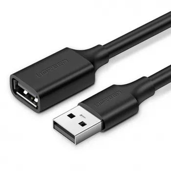 UGREEN USB 2.0 pagarinātājvads 5m Melns (US103)
