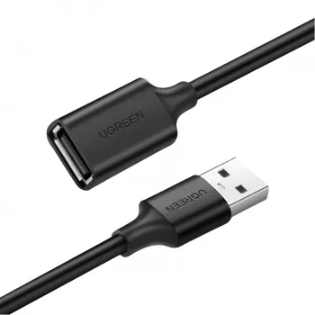 UGREEN USB 2.0 pagarinātājs – A tipa vīrietis uz sievieti, 480Mbps datu pārsūtīšana – 2M