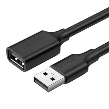 UGREEN USB 2.0 pagarinātājs – vīrietis uz sievieti, 480Mbps datu pārraide - 3m