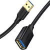 UGREEN USB 3.0 pagarinātājs 3m Melns Vīrietis-Sieviete SuperSpeed 5Gbps