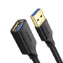 UGREEN USB 3.0 pagarinātājs 3m Melns Vīrietis-Sieviete SuperSpeed 5Gbps