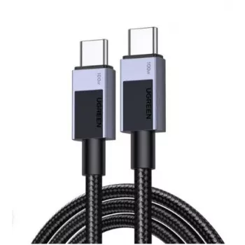 UGREEN USB-C 2.0 Male to USB-C 2.0 Male 5A Data Cable 1M (45063) Black