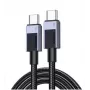 UGREEN USB-C 2.0 Male to USB-C 2.0 Male 5A Data Cable 1M (45063) Black