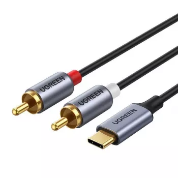 UGREEN USB Type-C to 2RCA Audio Cable 1,5m Gray (20193 CM451)