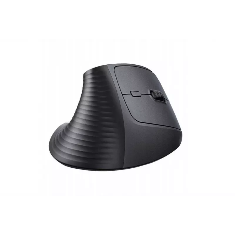 UGREEN bezvadu vertikālā pele, 2.4 GHz / Bluetooth 5.4, regulējams DPI, melna