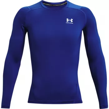 Under Armour HG Armour Comp LS Vīriešu kompresijas krekls ar garo piedurkni, karaliski zils
